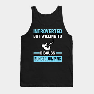 Introverted Bungee Jumping Jump Jumper Tank Top